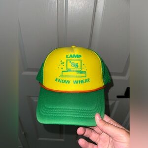Stranger things Dustin’s Camp Know Where Hat
